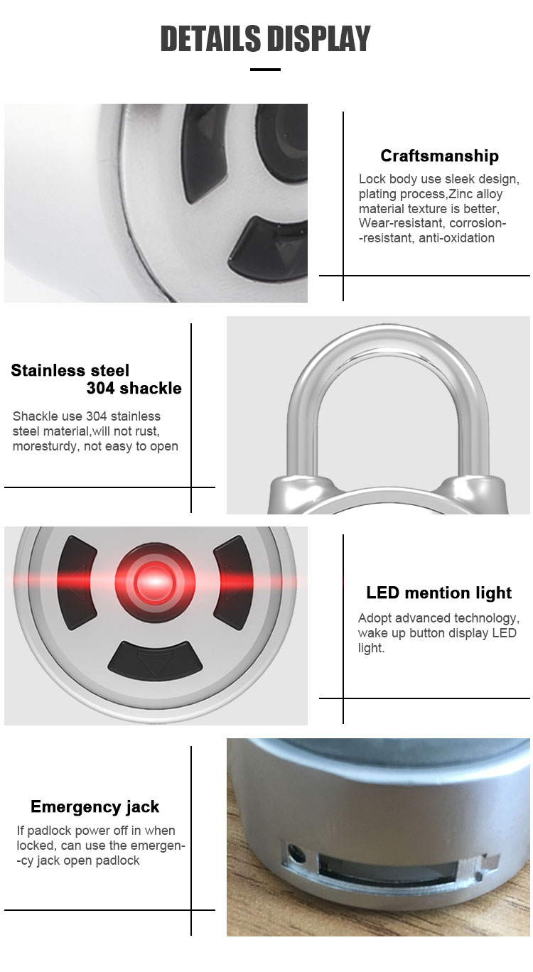 SmartWireless Bluetooth Padlock